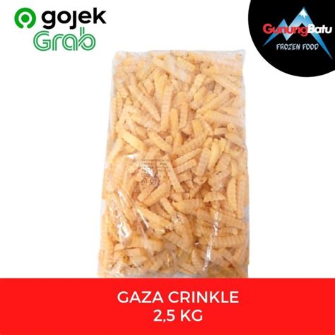 Jual GAZA KENTANG CRINKLE 2 5KG Shopee Indonesia