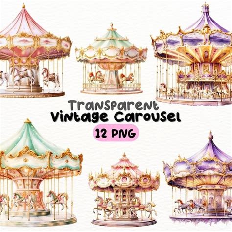 Vintage Carousel - Etsy