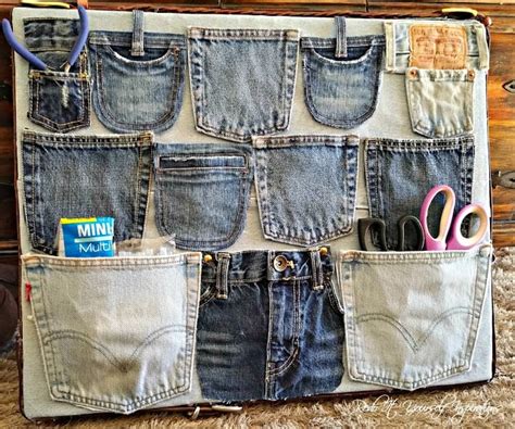 Repurposing Old Jeans 12 Diy Denim Projects