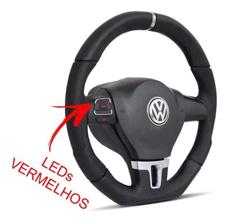 Volante Jetta Mkr Turbo Tsi Controle Som Vw Golf Mk Parcelamento Sem