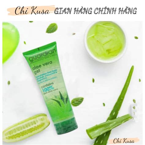 Chính Hãng Gel Dưỡng Da Lô Hội Guardian Aloe Vera Gel Malaysia 100ml