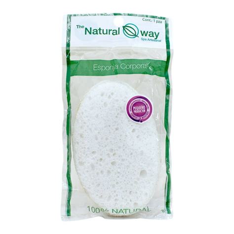 Esponja Corporal He Natural Way Biodegradable 1 Pza Walmart