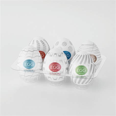 Tenga Easy Beat Egg Variety Multi 6 Pack New Standard