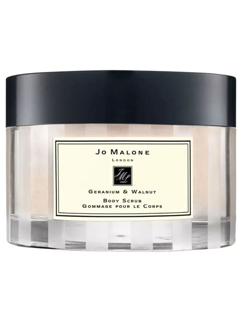 Jo Malone London Geranium & Walnut Body Scrub, 200g