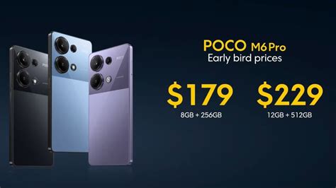 Poco M6 Pro 4g Dengan Kamera Utama 64 Megapiksel Pengisian Cepat 67w