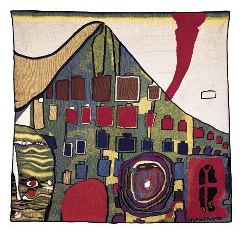 Tapestries Hundertwasser Bildwirkerei Hundertwasser Kreativität