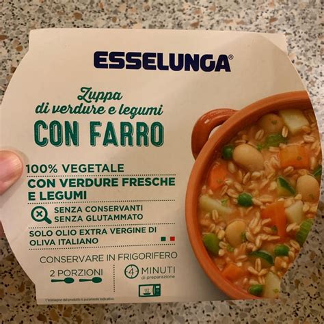 Esselunga Zuppa Di Verdure E Legumi Con Farro Review Abillion