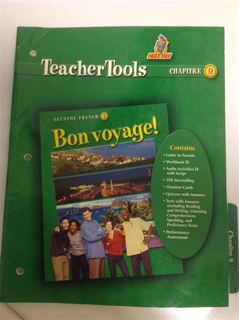 Bon Voyage Level 2 Teacher Tools For Chapter 9