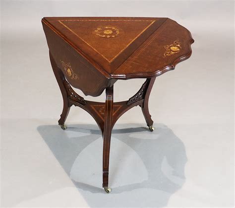 Victorian Mahogany Corner Table Antique Tables At Straffan Antiques