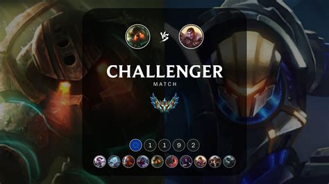 EUW Challenger Match 1192 Super Nautilus Vs Super Jayce YouTube