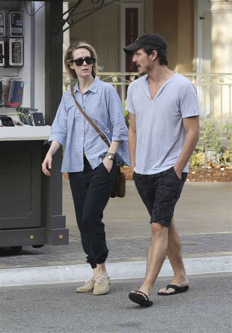 Sarah Paulson and Boyfriend Actor Pedro Pascal – Out in West Hollywood ...