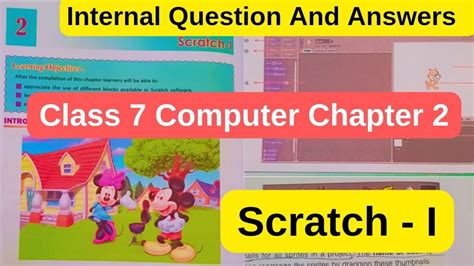 Computer Class 7 Chapter 2 Scratch I Dav Class 7 Computer Chapter 2 Question Answers Sprite