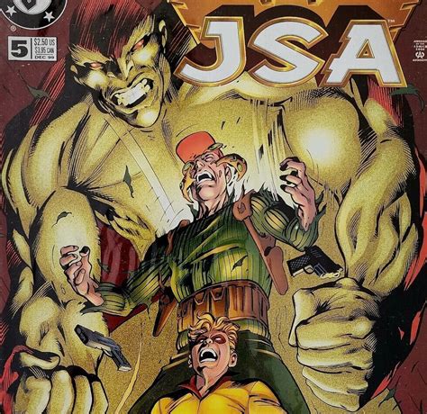 1999 DC Comics JSA 5 Comic Book Vintage Sand Storm Comic Books