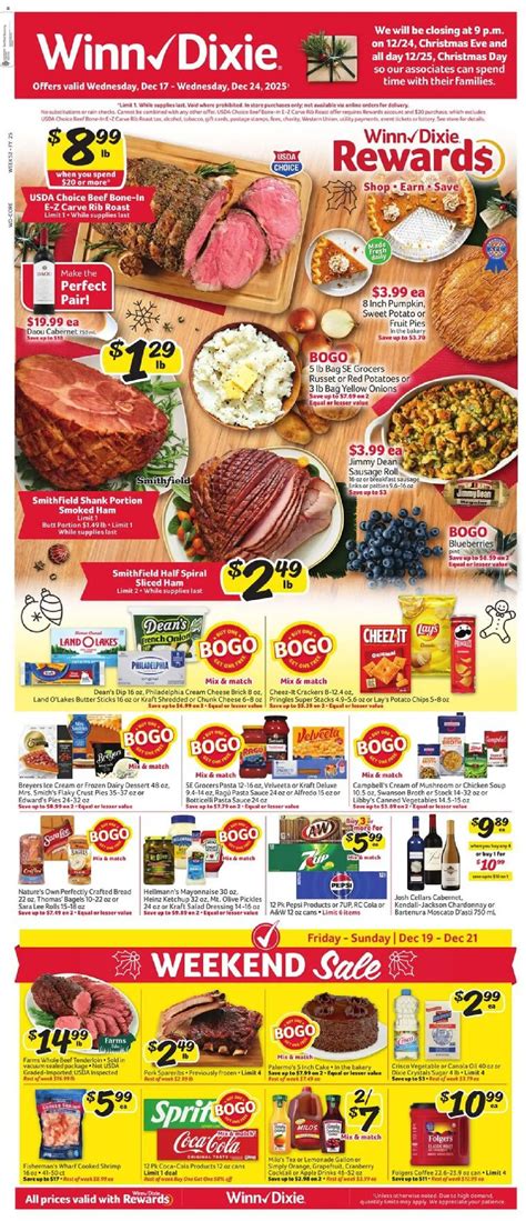 Winn Dixie Weekly Circular - FL | 12/17 - 12/24 2026 | Sale