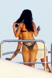 Rihanna In A Bikini Sicily Italy August Celebmafia