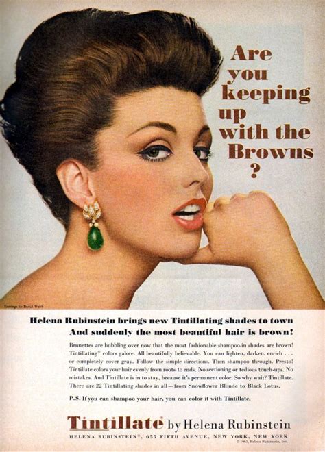 Helena Rubinstein 1965 Vintage Makeup Ads Vintage Cosmetics