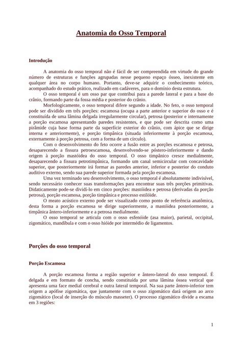 Pdf Anatomia Do Osso Temporal Forl Org Br Anatomia Do Osso