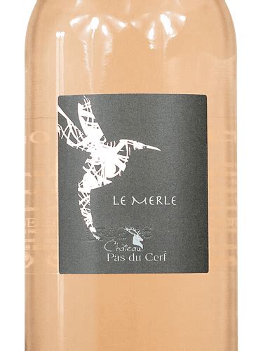 Château Pas du Cerf Le Merle Côtes de Provence Rosè Vivino Hong Kong