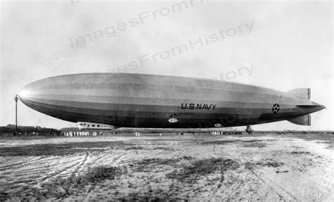 X Print United States Navy Airship Dirigible Blimp Zr Los Angeles