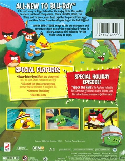 Angry Birds Toons Season One Volume One Blu Ray Dvd Empire