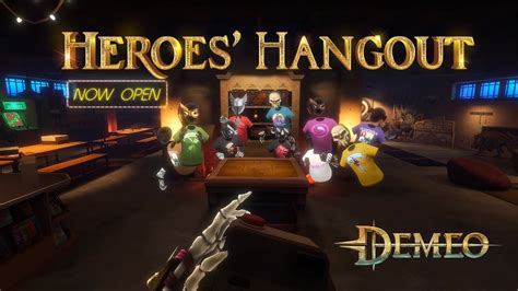 Demeo Heroes Hangout Trailer Meta Quest Rift YouTube