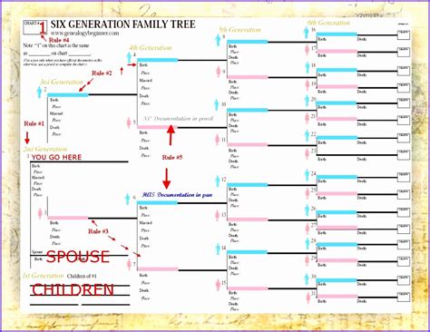 12 Excel Template Family Tree - Excel Templates