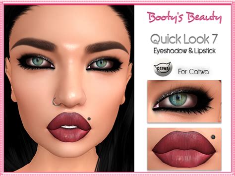 Second Life Marketplace Bootys Beauty Catwa Makeup ~ Quick Look 7