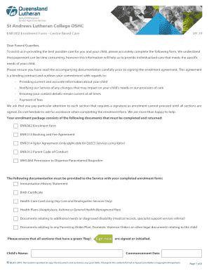 Fillable Online Enr Enrolment Form V Fax Email Print Pdffiller