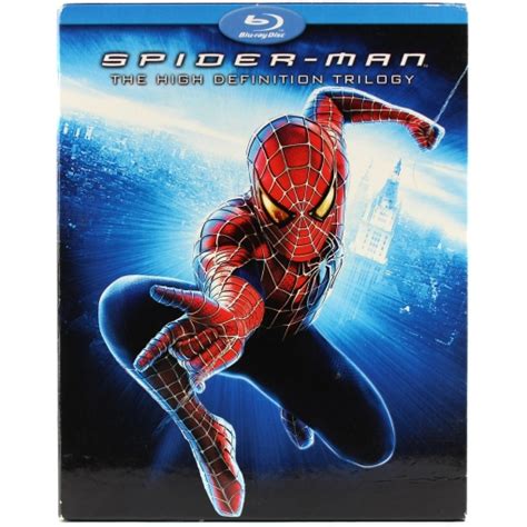 Spider Man The High Definition Trilogy Blu Ray K B Filmen Her