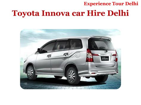 Ppt Toyota Innova Car Hire Delhi Book Online Innova Car On Rent