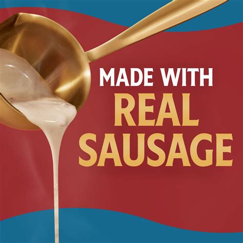 Heinz Homestyle Breakfast Sausage Gravy Meat Package 12 Oz Jar