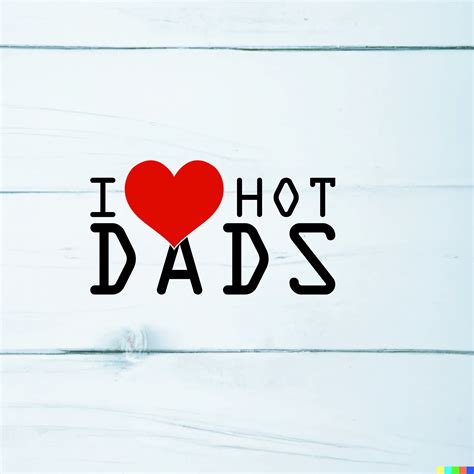 Buy I Love Hot Dads SVG And PNG Vector File Online In India Etsy
