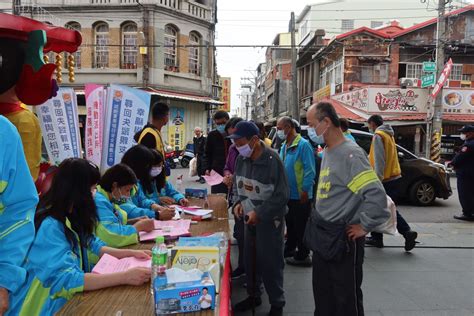 觀傳媒 中彰投新聞 影／北斗警分局結合慈化慈善會「寒冬送暖」春節慰問