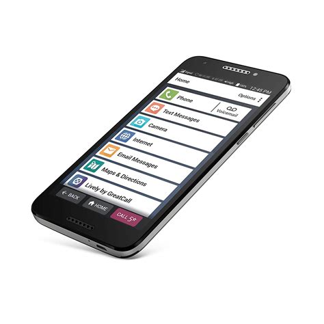 Jitterbug Smart2 No-Contract Easy-to-Use 5.5” Smartphone for Seniors by ...