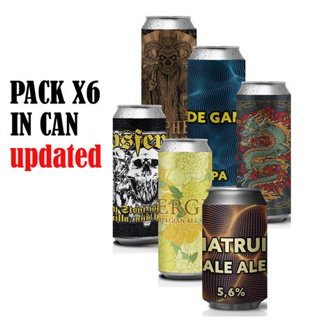 Pack Personalizado De Cervezas Artesanas En Latas La Calavera