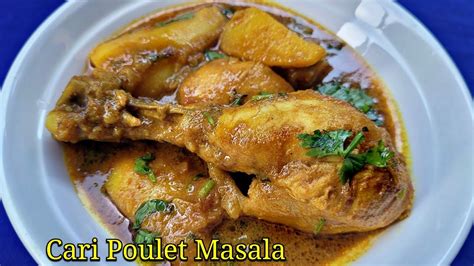 Recette Cari Poulet Et Pomme De Terre Masala Mauricien Facile En Kreol