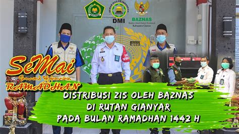 Distribusi Zis Oleh Baznas Gianyar Untuk Warga Binaan Di Rutan Gianyar