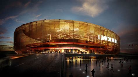 3d Render For A Visualization Of This Stadium Architecture Rendering