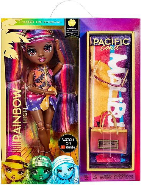 Lalka Mga Entertainment Rainbow High Phaedra Westward Pacific Coast