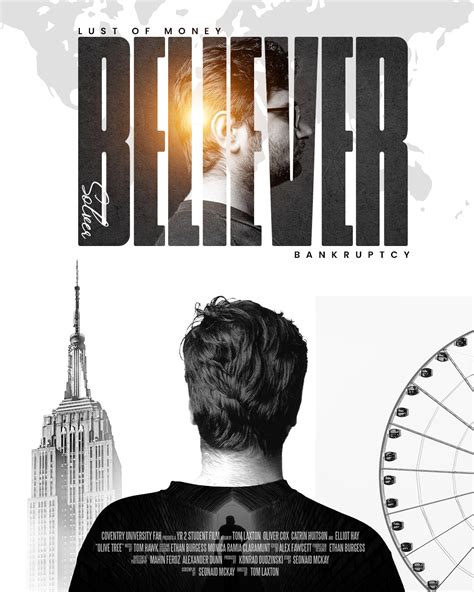 Believer | Movie Poster on Behance