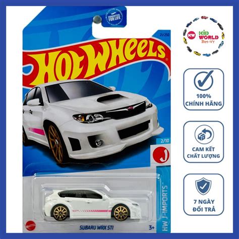 Xe mô hình Hot Wheels basic Subaru WRX STI HKK Shopee Việt Nam