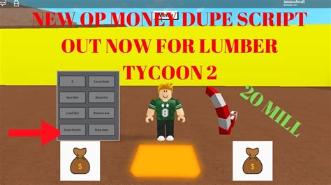 NEW OP MONEY DUPE SCRIPT OUT NOW FOR LUMBER TYCOON 2 NEW MONEY DUPE