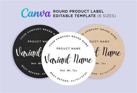 Round Sticker Labels Round Packaging Canning Jar Label - Etsy