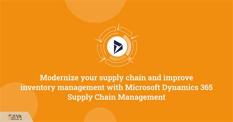 Microsoft Dynamics 365 Supply Chain Management JIVA Infotech