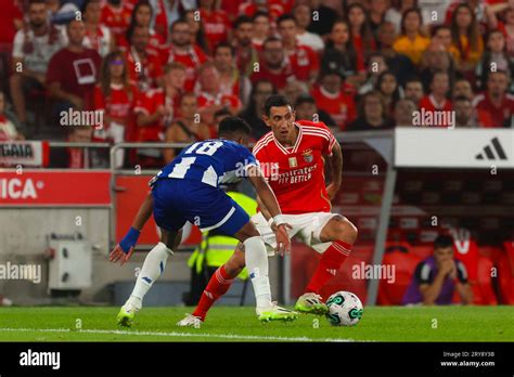 Estádio da Luz Ángel Di María milieu de terrain du SL Benfica lors du