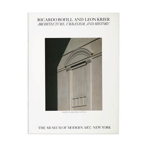 Leon Krier Architecture Of Community 3