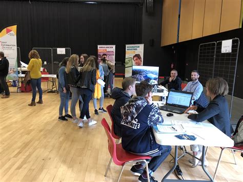 Forum des métiers Gorron 25 04 2019 Collège Leo Ferre