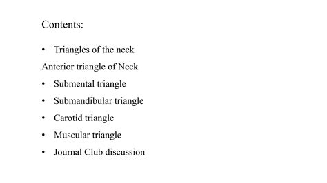 Anterior Triangles Of Neck Ppt