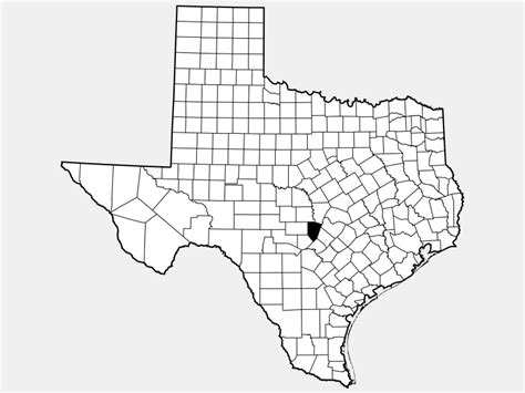 Blanco County, TX - Geographic Facts & Maps - MapSof.net