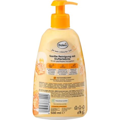 Balea Liquid Soap Milk And Honey 500 Ml Glownshine Lb